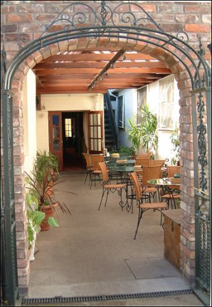 White Lion courtyard