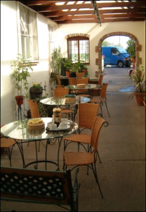 White Lion courtyard